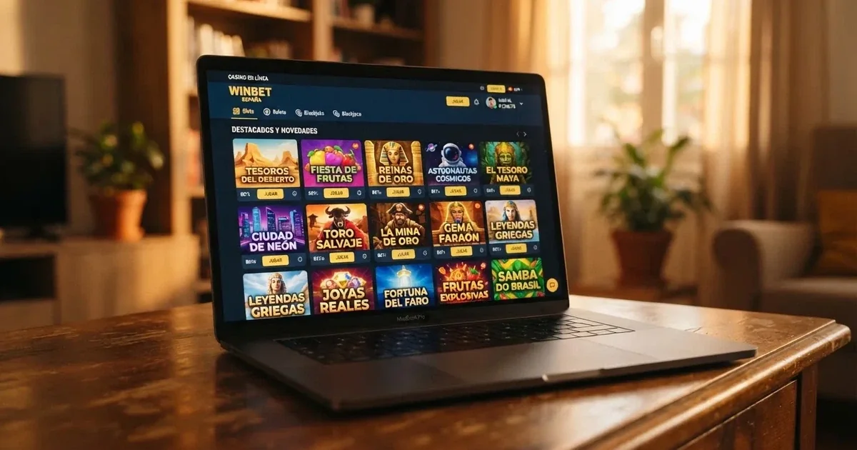 Interfaz de casino español con licencia DGOJ mostrando una selección de tragaperras de Hacksaw Gaming en el vestíbulo de slots